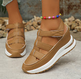 Summer Wedge Baotou Hollow Women's Breathable Shoes