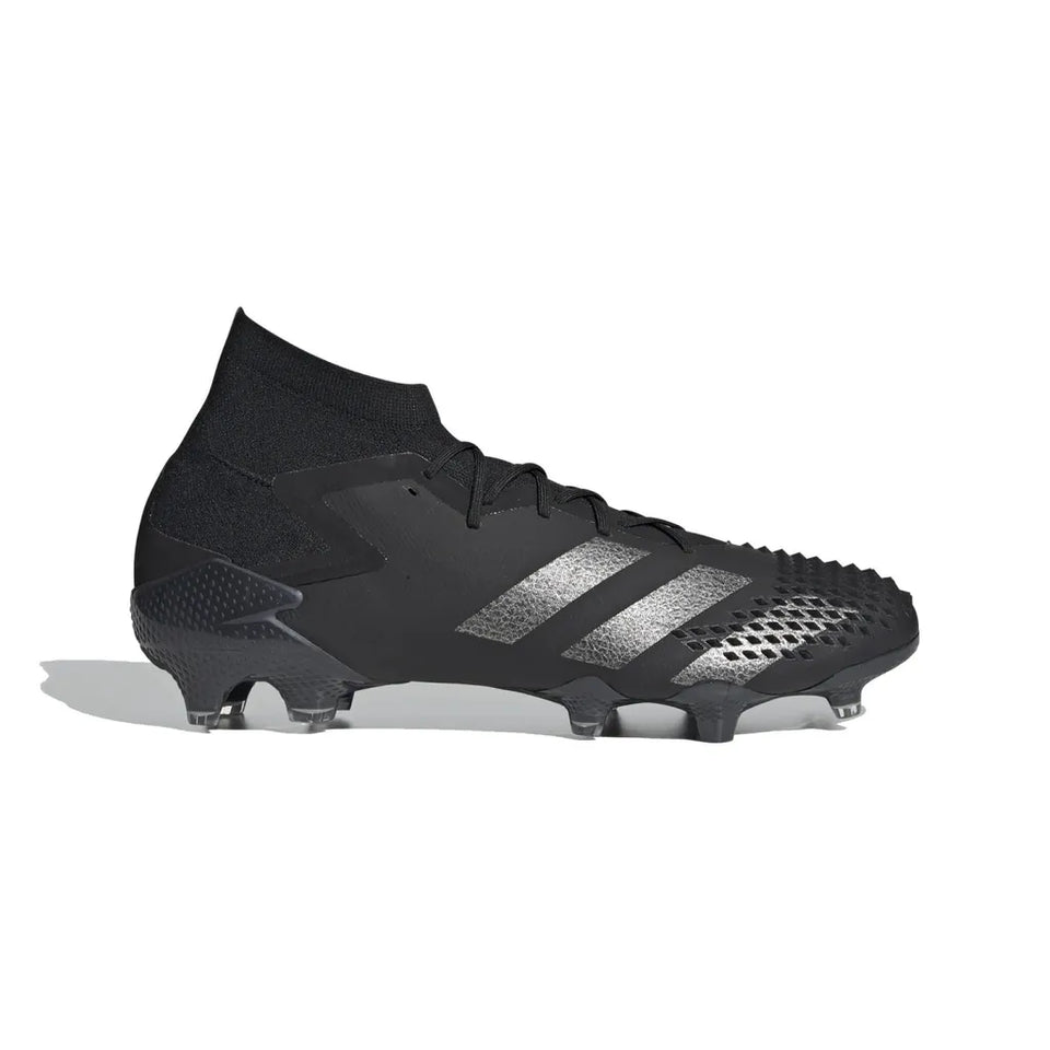  Shoes Predator 201 FG Black Silver
