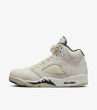  Air Jordan 5 Retro Low Cream Black White