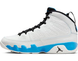  Air Jordan 9 Retro Blue White Black