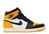  Air Jordan 1 Retro High OG First in Flight Women's Shoes Yellow Black White