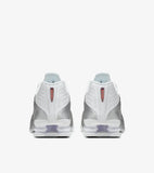 Shox R4 White and Metallic Silver