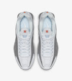  Shox R4 White and Metallic Silver